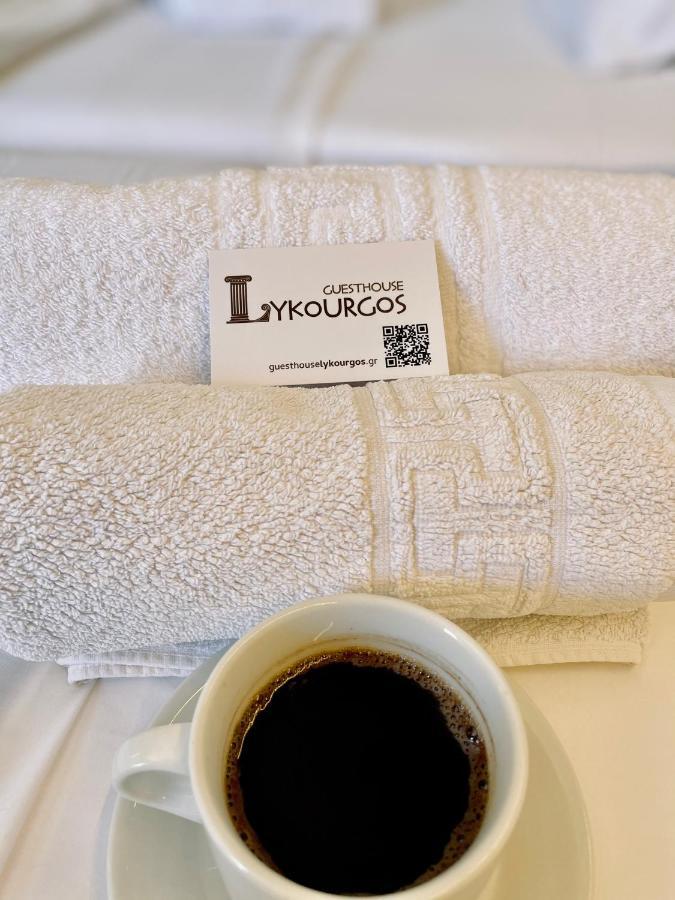 Guesthouse Lykourgos Mavrommátion Zewnętrze zdjęcie